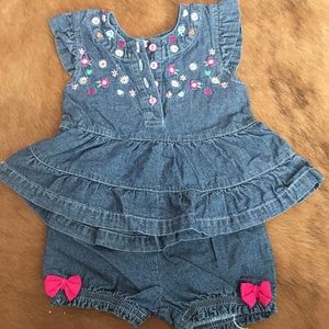 Denim, two piece set